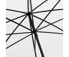 Skėtis, baltos spalvos, 130cm