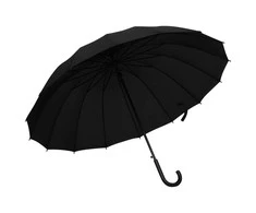 Skėtis, juodos spalvos, 120cm, automatinis