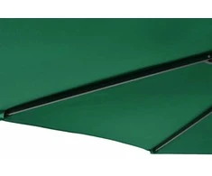 Skėtis nuo saulės su plieniniu stulpu, antracito, 225x225x212cm