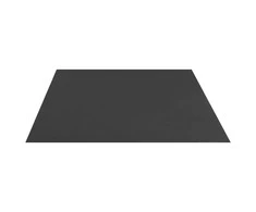 Smėlio dėžės paklotas, juodos spalvos, 120x110cm