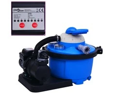 Smėlio filtras su siurbliu ir laikmačiu, 450W, 25l