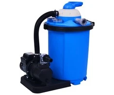 Smėlio filtras su siurbliu ir laikmačiu, 550W, 50l