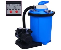 Smėlio filtras su siurbliu ir laikmačiu, 550W, 50l