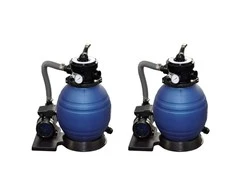 Smėlio filtro siurbliai, 2 vnt., 400W, 11000 l/val (2x90291)