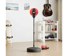 Smūgiavimo kamuoliukų rinkinys su pirštinėmis/pompa, 81-122cm