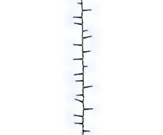 Smulkių LED lempučių girlianda, 45m, PVC, 2000 mėlynų LED
