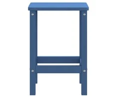 Sodo Adirondack staliukas, mėlynos spalvos, 38x38x46cm, HDPE