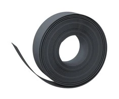 Sodo apvadai, 4vnt., pilkos spalvos, 10m, 15cm, polietilenas