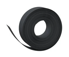 Sodo apvadas, juodos spalvos, 10m, 15cm, polietilenas