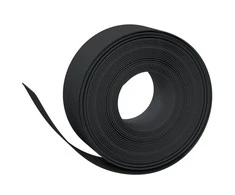 Sodo apvadas, juodos spalvos, 10m, 20cm, polietilenas