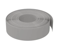 Sodo apvadas, pilkos spalvos, 10m, 15cm, polietilenas