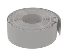Sodo apvadas, pilkos spalvos, 10m, 20cm, polietilenas