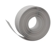 Sodo apvadas, pilkos spalvos, 10m, 20cm, polietilenas