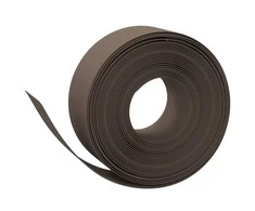 Sodo apvadas, rudos spalvos, 10m, 20cm, polietilenas