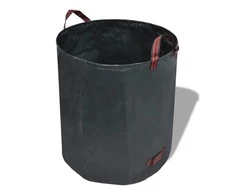 Sodo atliekų krepšiai, 4 vnt., tamsiai žali, 272 l, 150 g/m2