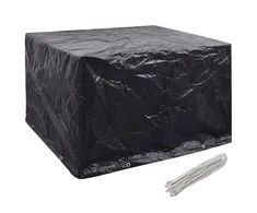 Sodo baldų uždangalai, 2vnt., 135x135x90 cm, 8 kilpos (2x41645)