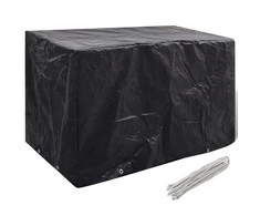 Sodo baldų uždangalai, 2vnt., 140x70x90cm, 8 kilpos (2x41646)