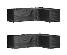Sodo baldų uždangalai, 2vnt., 260x210x80cm, 16 kilpų, L formos
