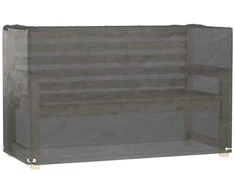 Sodo baldų uždangalas, 125x55x75cm, 8 kilputės, stačiakampis