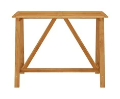 Sodo baro stalas, 140x70x104cm, akacijos medienos masyvas