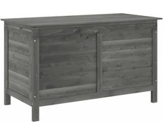 Sodo daiktadėžė, antracito, 99x49,5x58,5cm, eglės masyvas