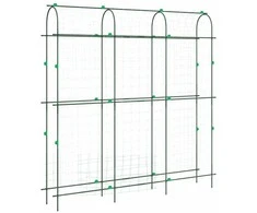Sodo grotelės vijokliniams augalams, 181x31x182,5cm, plienas