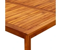 Sodo kavos staliukas, 110x110x45cm, akacijos medienos masyvas
