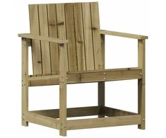 Sodo kėdė, 62x56x77cm, impregnuota pušies mediena