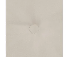 Sodo kėdės pagalvėlės, 2vnt., kreminės, 100x50x3cm, audinys