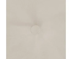 Sodo kėdės pagalvėlės, 4vnt., kreminės, 100x50x3cm, audinys