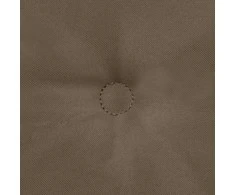 Sodo kėdės pagalvėlės, 4vnt., taupe, 100x50x3cm, audinys