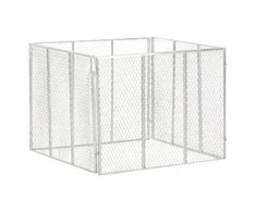 Sodo komposto dėžė, 100x100x77cm, galvanizuota geležis