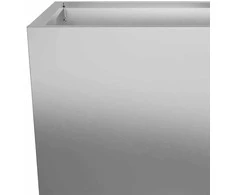 Sodo loveliai, 2vnt., 35x35x75cm, galvanizuotas plienas