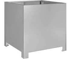 Sodo loveliai, 2vnt., 40x40x40cm, galvanizuotas plienas