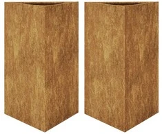 Sodo loveliai 2vnt. 50x43x75cm oro sąlygoms atsparus trikampiai