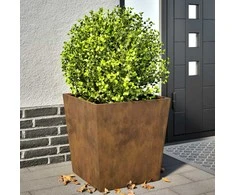 sodo vazonai 2 vnt 50x50x50 cm oro sąlygoms atsparus plienas