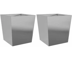 Sodo loveliai, 2vnt., 50x50x50cm, galvanizuotas plienas