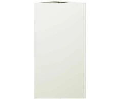 Sodo loveliai, 2vnt., balti, 40x34,5x75cm, plienas, trikampiai