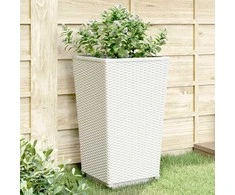 Sodo loveliai, 2vnt., baltos spalvos, 32,5x32,5x57cm, PP
