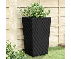 Sodo loveliai, 2vnt., juodos spalvos, 32,5x32,5x57cm, PP