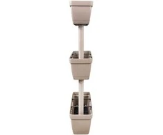 Sodo loveliai, 6vnt., taupe spalvos, 100cm