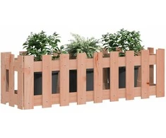 Sodo lovelis, 100x30x30cm, douglas eglė, tvorelės dizaino