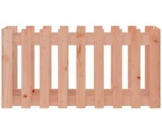 Sodo lovelis, 100x50x50cm, douglas eglė, tvorelės dizaino