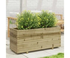 Sodo lovelis, 110x40x49,5cm, impregnuota pušies mediena