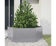 Sodo lovelis, 138x120x45cm, galvanizuotas plienas, šešiakampis