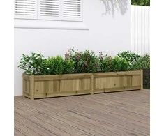 Sodo lovelis, 180x31x31cm, impregnuota pušies mediena