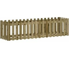 Sodo lovelis, 200x50x50cm, impregnuota pušis, tvorelės dizaino