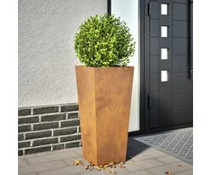 Sodo lovelis, 35x35x75cm, oro sąlygoms atsparus plienas