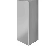 Sodo lovelis, 40x34,5x75cm, galvanizuotas plienas, trikampis