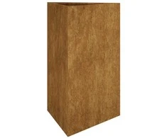 Sodo lovelis, 50x43x75cm, Corten plienas